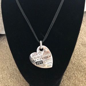 Brighton Jewelry - 💕Brighton Heart Message Necklace💕 Brighton Jewelry - 💕Brighton Heart Message Necklace💕